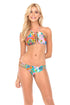 Luli Fama Boho Chic Strings To Braid Halter Top
